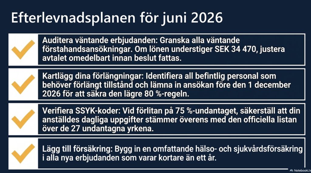 Nya regler för arbetstillstånd juni 2026