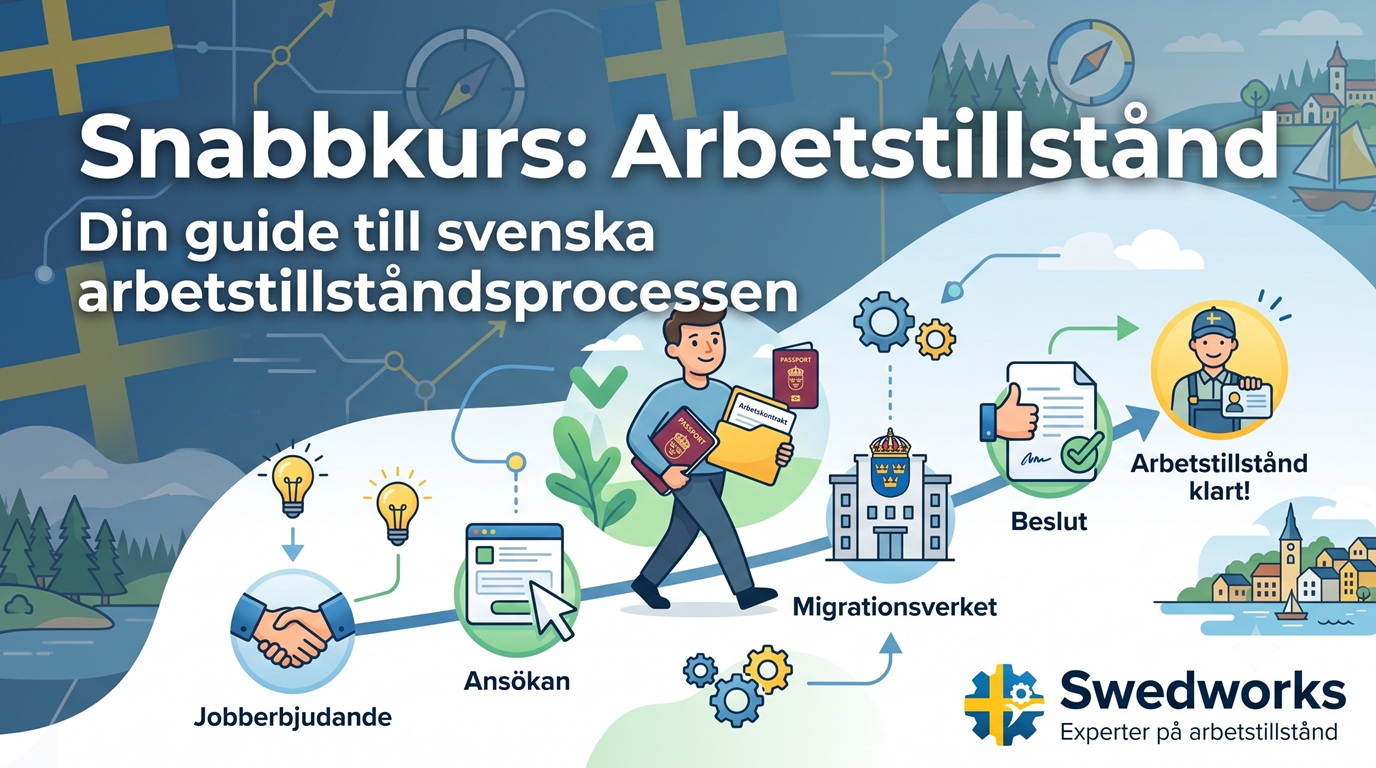 Snabbkurs – Arbetstillstånd i Sverige för arbetsgivare